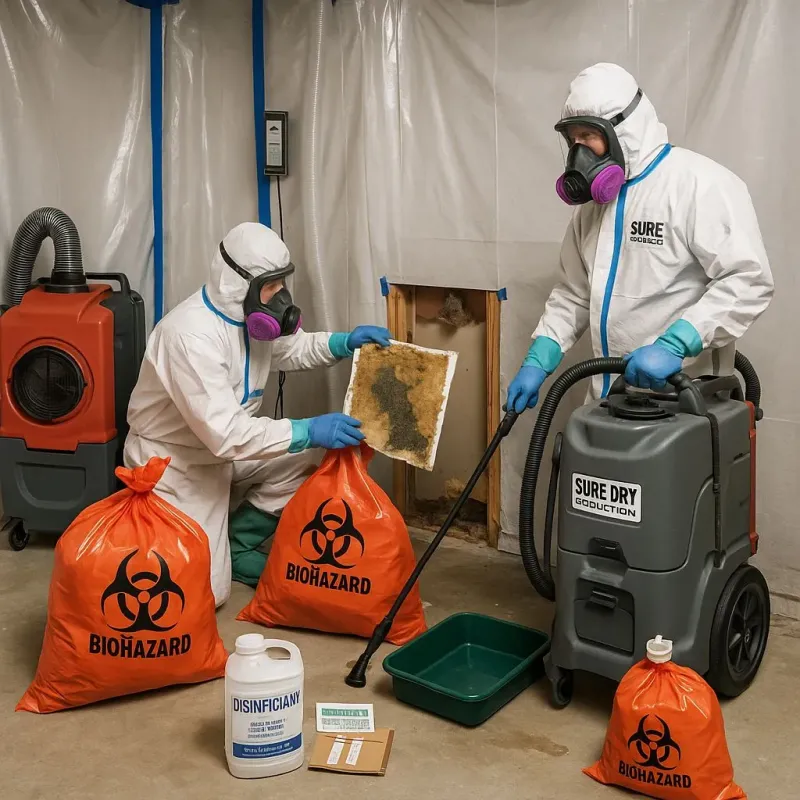 Contaminated Water Handling Protocols process in Stoughton, MA
